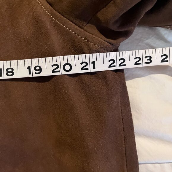 Milestone mens or womens brown suede jacket good condition - Picture 15 of 16